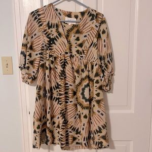 Ba&sh Cleo dress. Beige. Size 1. No tags but never worn